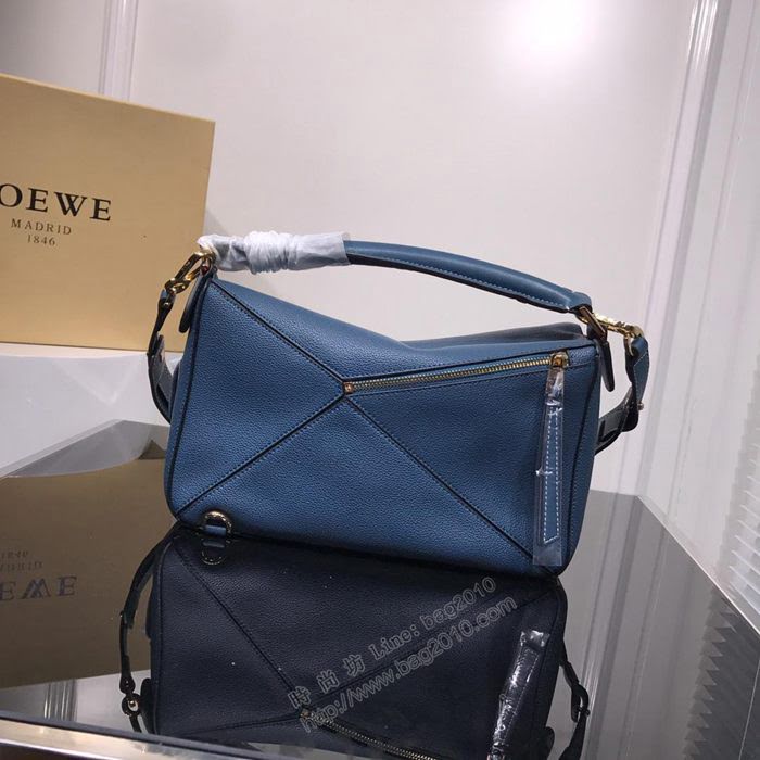 LOEWE女包 0153 專櫃同步 荔枝紋牛皮 羅意威單肩包 女手提包 明星同款  sl2020